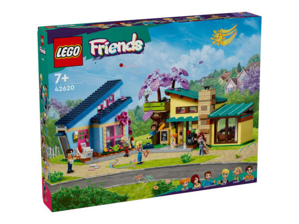 LEGO Friends - Családi Házak Építőjáték - 42620
