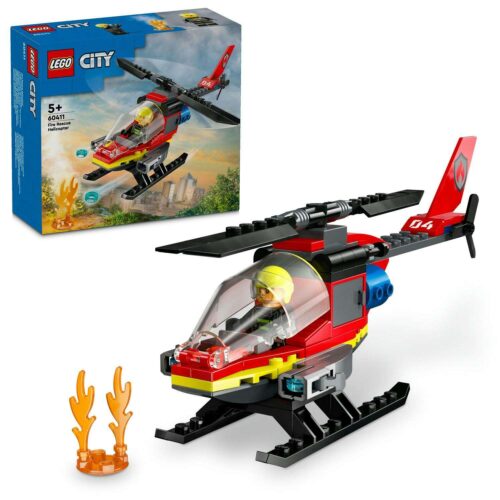 LEGO® City Tűzoltó mentőhelikopter 60411