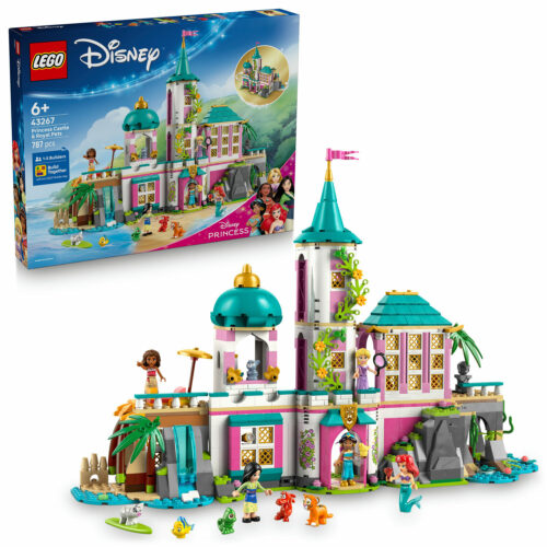 LEGO® Disney Princess Hercegnőkastély és a hercegnők állatkái 43267