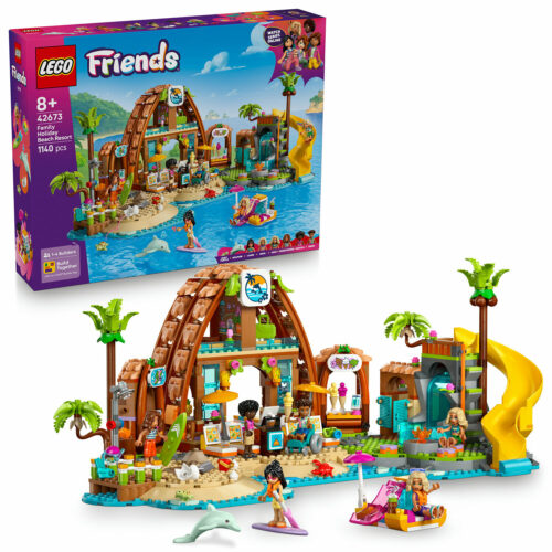 LEGO® Friends Családi vakáció a tengerparti nyaralóban 42673