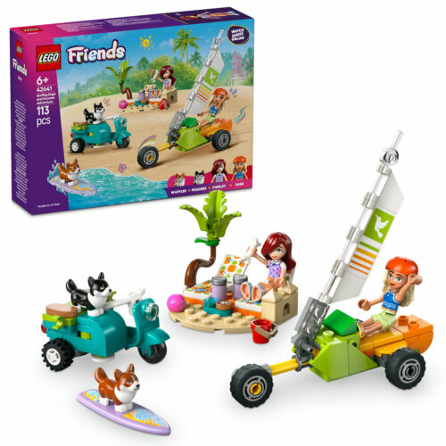 LEGO® Friends Szörföző kutyák és robogós kalandok 42641