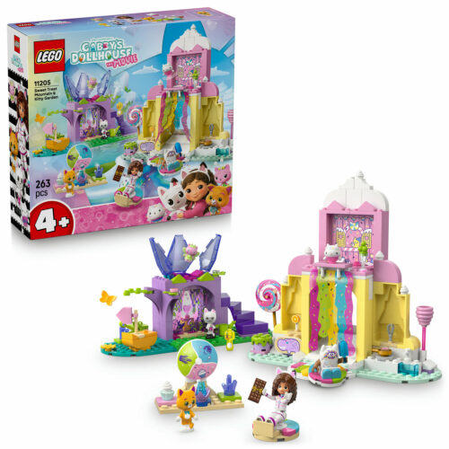 LEGO® Gabby babaháza Cukorkahegy és cicakert 11205