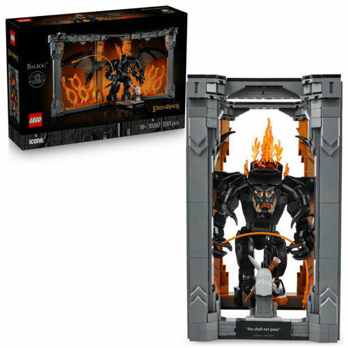 LEGO® Icons Könyvkuckó: A Gyűrűk Ura: Balrog™ 10367