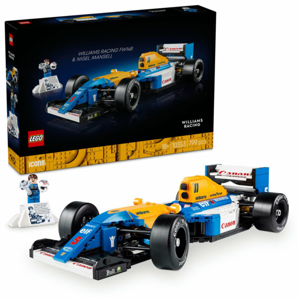 LEGO® Icons Williams Racing FW14B és Nigel Mansell 10353