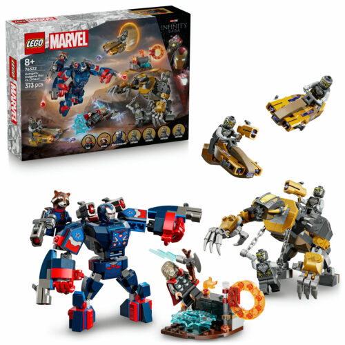 LEGO® Marvel Bosszúállók: Végjáték Thor a chitauri harcosok ellen 76322