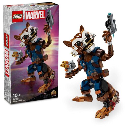 LEGO® Marvel Mordály & Baby Groot 76282