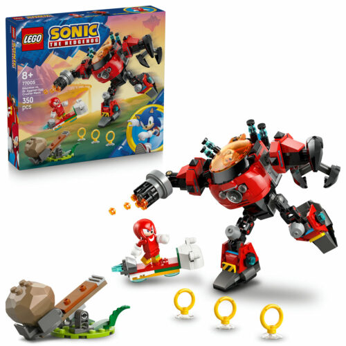 LEGO® Sonic The Hedgehog™ Knuckles vs. Dr. Eggman Egg Crusher rob...
