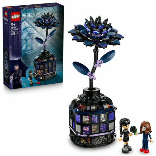 LEGO® Wednesday Fekete dália 76784