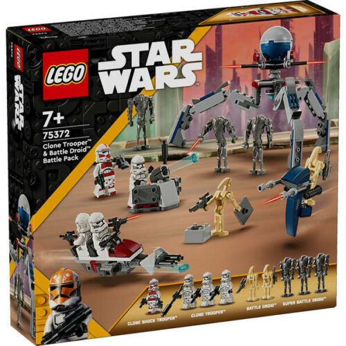 LEGO Star Wars Klónkatonák és Droidok Csatacsomag - 75372