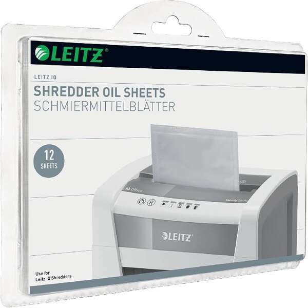 LEITZ Olajozó lap iratmegsemmisítőhöz