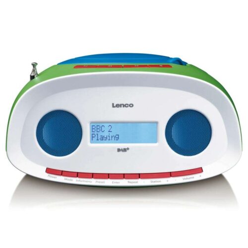 Lenco SCD-70 Gyerek Hordozható CD/MP3 Lejátszó DAB+ Rádióval