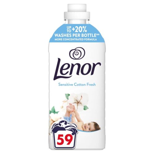 Lenor Sensitive Cotton Fresh Textilöblítő 59 mosás 1239ml
