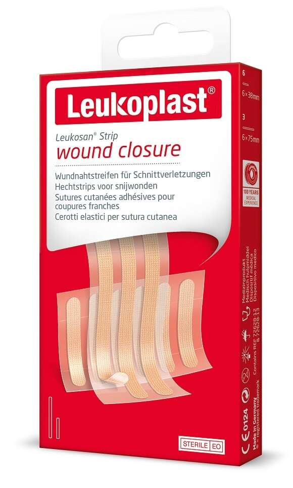 Leukoplast Leukosan Strip Sebzáró Sebtapasz 9db