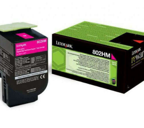 Lexmark CX410/510 High Return Toner Magenta 3K (Eredeti) 80C2HM0