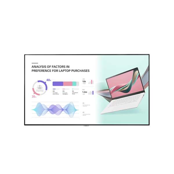 Lg 24/7 ips lfd 98" 98uh5j