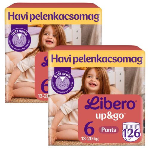 Libero Up&Go 2 havi Pelenkacsomag 13-20kg Junior 6 (252db)