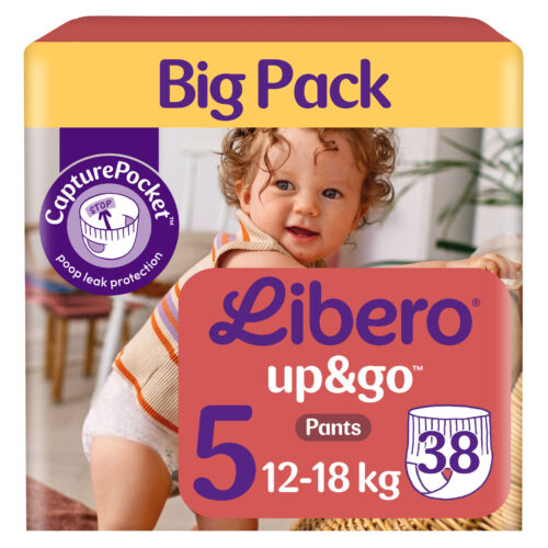 Libero Up&Go Bugyipelenka 12-18kg Junior 5 (38db)