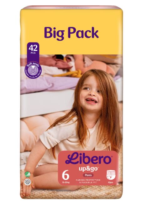 Libero Up&Go Bugyipelenka 13-20kg Junior 6 (42db)