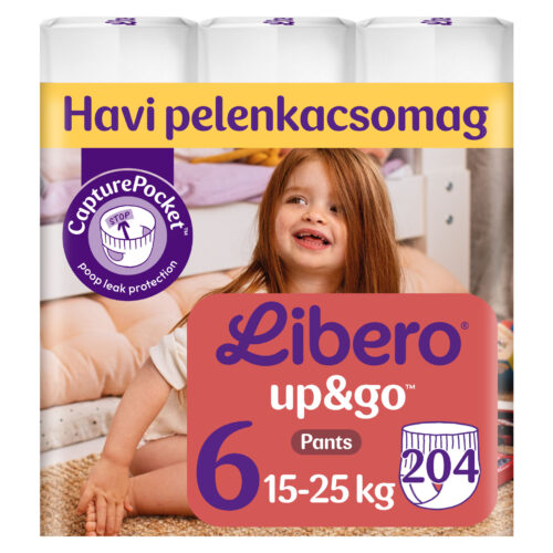 Libero Up&Go Bugyipelenka 15-25kg Junior 6 (204db)