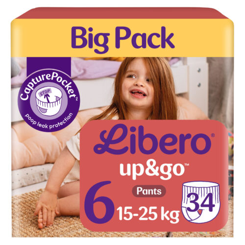 Libero Up&Go Bugyipelenka 15-25kg Junior 6 (34db)