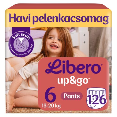 Libero Up&Go havi Pelenkacsomag 13-20kg Junior 6 (126db)