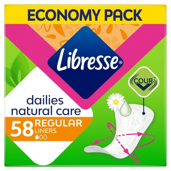 Libresse Dailies Natural Care Tisztasági betét 58db