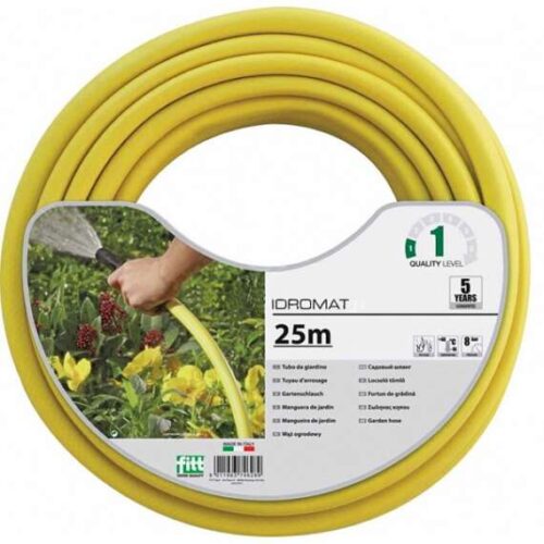 Locsolótömlő Fitt Idromat 3/4"  sárga 25fm / 8 bar