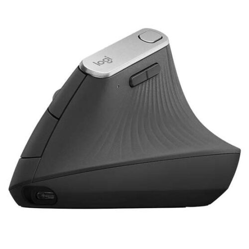 Logitech 910-005448 Egér - MX Vertical Ergonomic Bluetooth Optika...