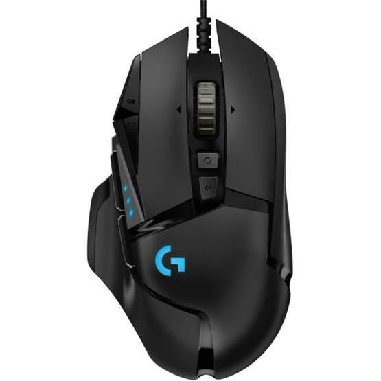 Logitech Egér - G502 Lightsync RGB Vezetékes Gaming