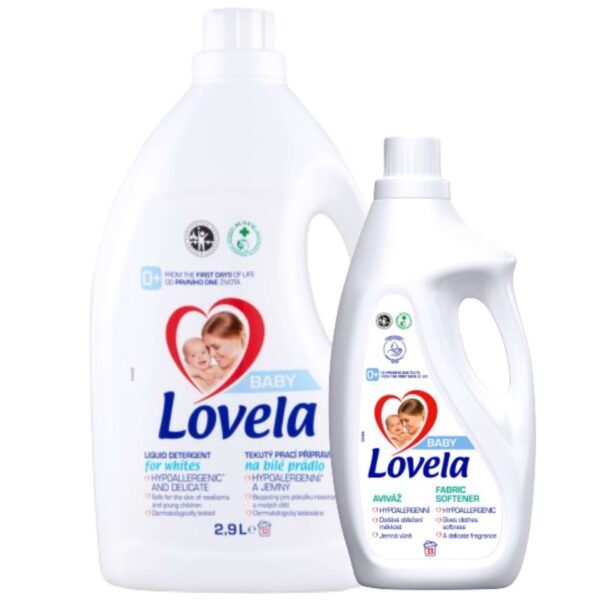 Lovela Baby Hipoallergén folyékony Mosószer csomag