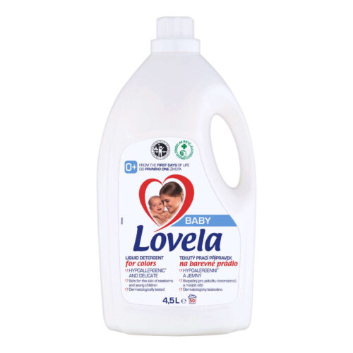 Lovela Baby Hipoallergén folyékony Mosószer színes ruhákhoz 4