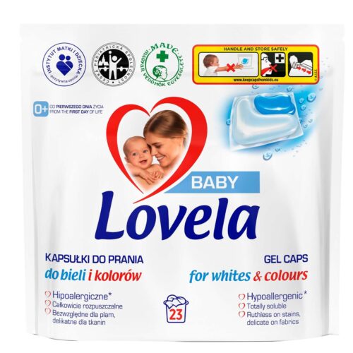 Lovela Baby Hipoallergén Mosókapszula 23 mosás