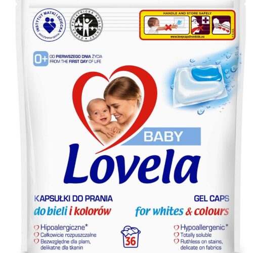 Lovela Baby Hipoallergén Mosókapszula 36 mosás