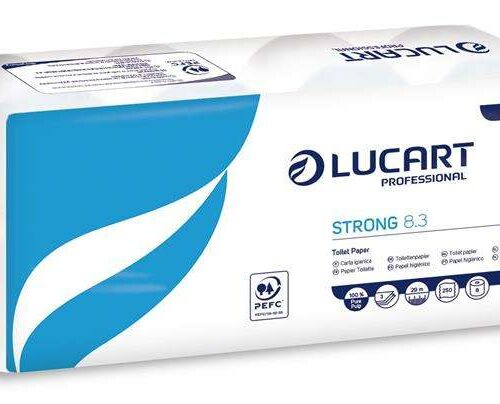 LUCART Strong 8.3 Toalettpapír - 3 Rétegű - 8 Kistekercs