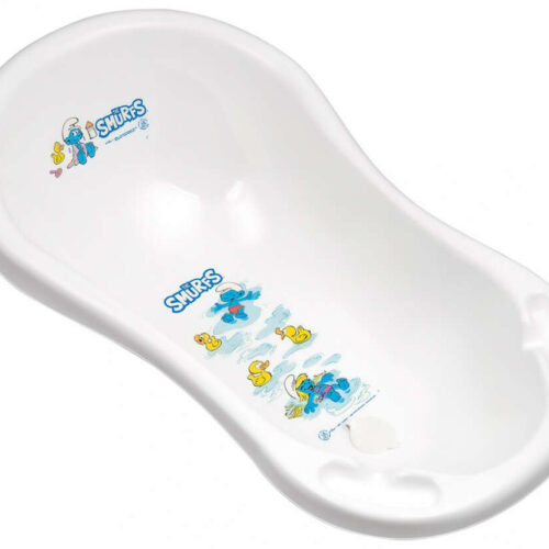 Maltex Babakád leeresztővel Hupikék törpikék 84 cm - white