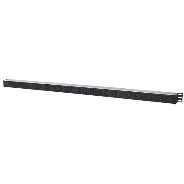 Manhattan  163675 19" 1U Rackmount elosztó 20db  C13 & 4...