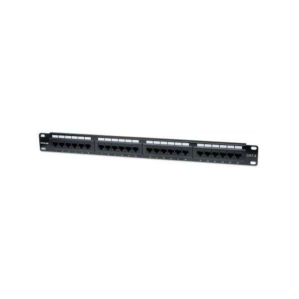 Manhattan Patch Panel - CAT6 UTP - 24 Port - 1U