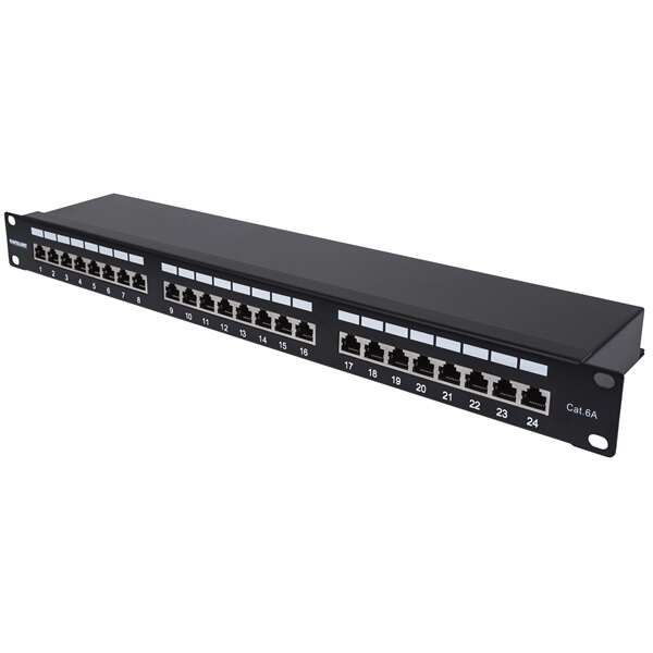 Manhattan Patch panel - CAT6A FTP árnyékolt patch panel