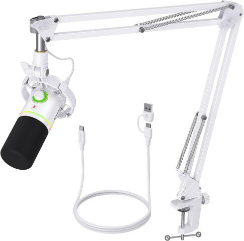 MAONO PD200XS USB Dynamic Streamer Mikrofon RGB + Tartókar Kit -...
