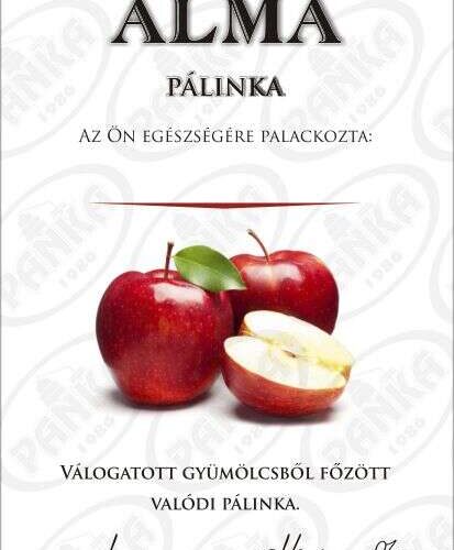 Matrica alma pálinka 50db/csom