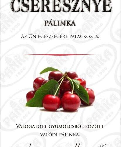 Matrica cseresznye pálinka 50db/csom