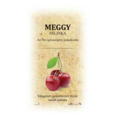 Matrica meggy 1 db 50db/csom.