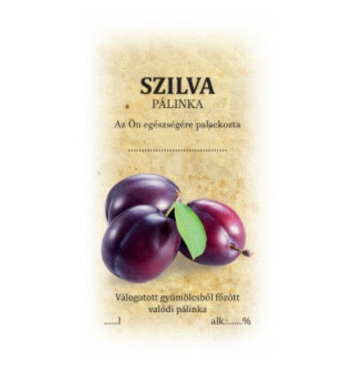 Matrica szilva 1 db (50 db/cs)