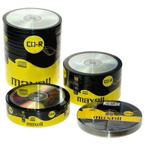 Maxell CD lemez CD-R80 50db/henger 52x 628523.40.IN