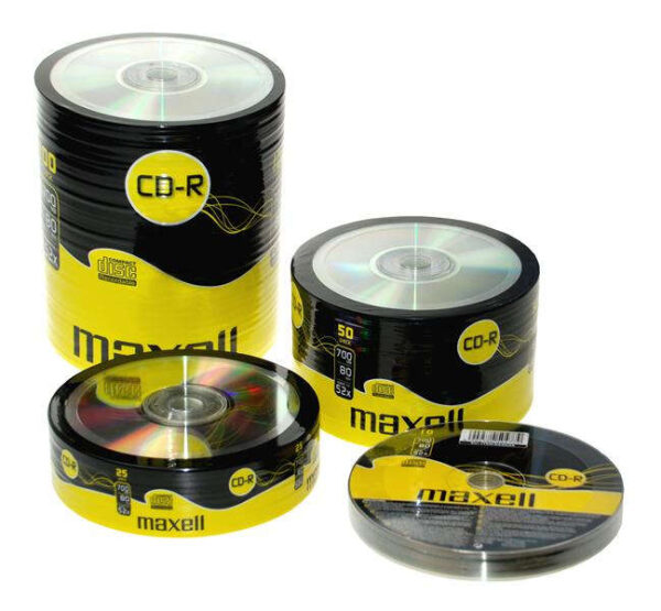 Maxell CD lemez CD-R80 50db/henger 52x 628523.40.IN