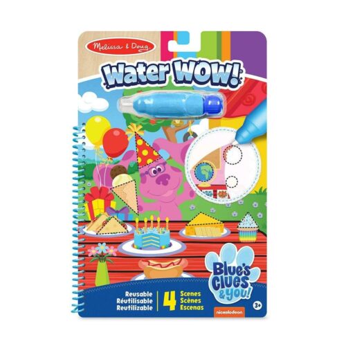Melissa & Doug Rajzolás vízzel Azúrkék nyomok és te - Formák
