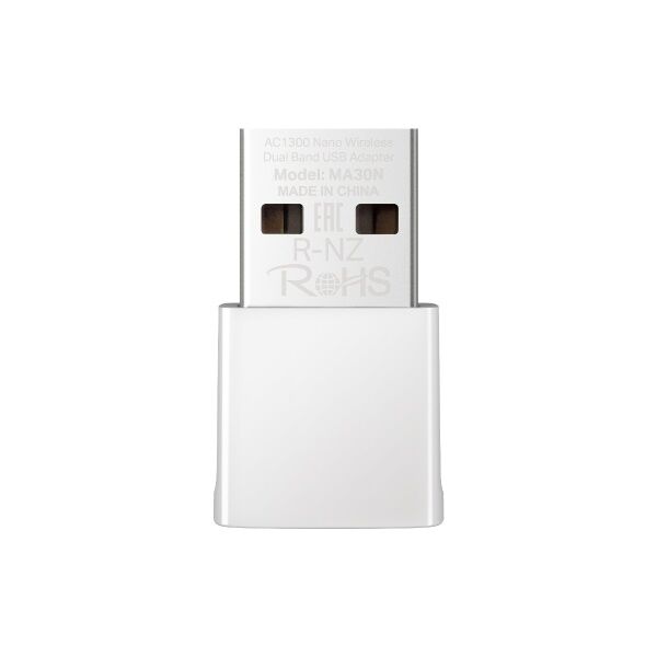 Mercusys Hálózati adapter WiFi AC1300 - MA30N (867Mbps 5GHz + 400...