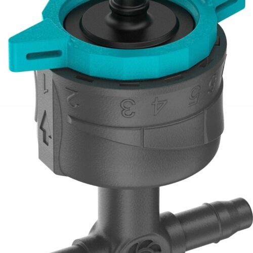 Micro-Drip-System Regulierbarer Reihentropfer 1-8 l/h (fekete/tür...