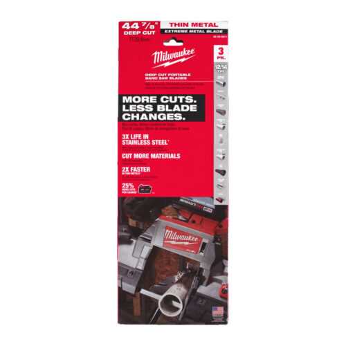 Milwaukee Premium Bimetál szalagfűrész 1139.83x12/14 - 3 db