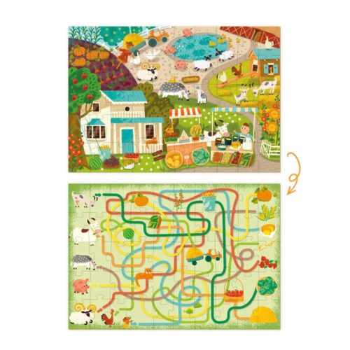 Mon - Farm 50db-os puzzle és társasjáték (MON200111)